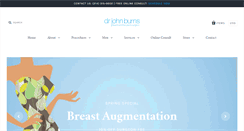 Desktop Screenshot of drjohnburns.com